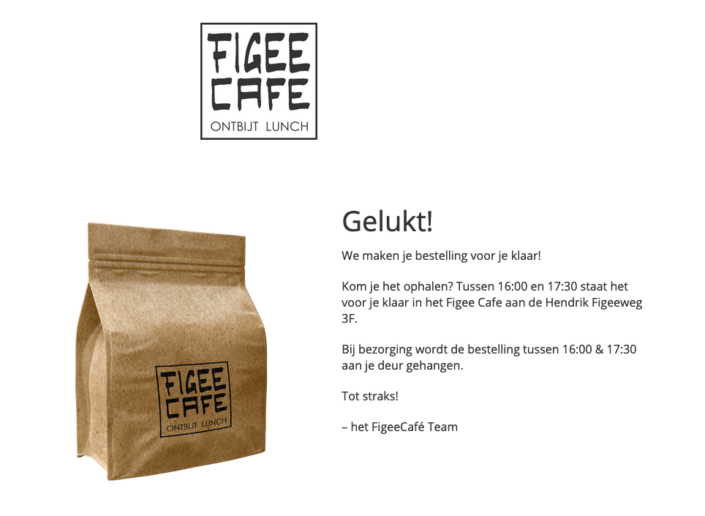 Beeldloods Bestel en Betaal Figee Cafe Haarlem
