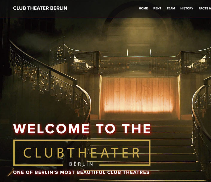 Beeldloods website ontwerp Medialane Club Theater Berlin Uitgelicht